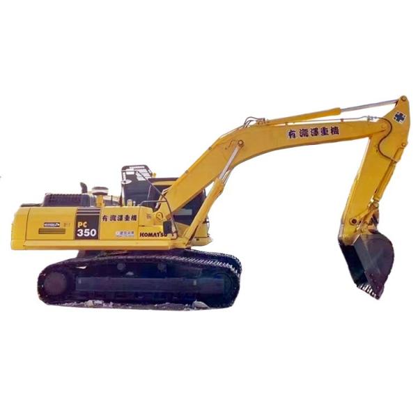Buy cheap 35 Ton Used Komatsu PC350 Excavator with 1.4 m3 Bucket Capacity in Good Condition from wholesalers