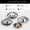 Buy cheap Thickened Stainless Steel Slow Food Bowl Household Anti Choking Anti-Upset Dog Bowl Feeder from wholesalers