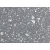 Buy cheap Sparkle Polished Black Quartz Kitchen Countertops With White Vein Wear Proof from wholesalers