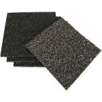 High Density Floor Thick Rubber Horse Stall Mats Tiles 6 Pack 19.67'' X 19.67''