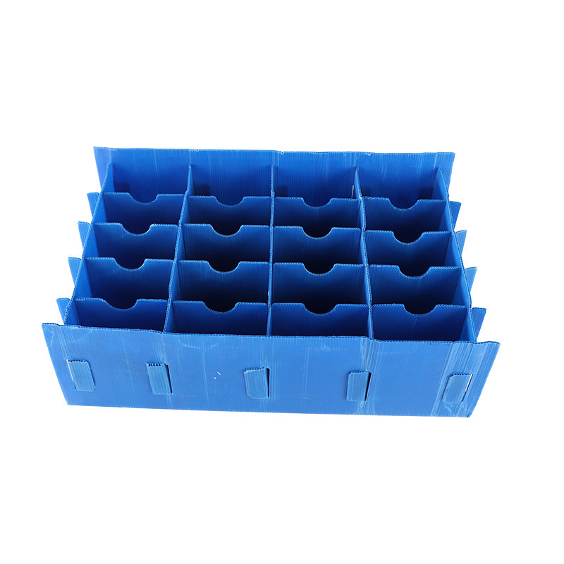 Plastic Dividers Box PP Hollow Sheet Corrugated Spacer Blade Anti Static Crates