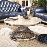 Buy cheap Functional Hotel Circular Granite Top Tea Table OEM ODM product