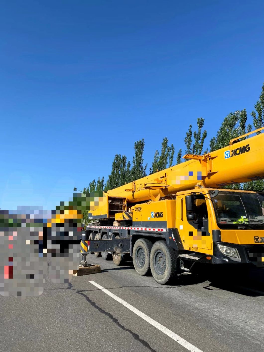 Good Original Condition 2016 Truck Crane Qy100K-1 100t Mobile Crane Factory Price