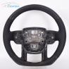 Buy cheap Black Carbon Fiber Land Rover Steering Wheel Alcantara Matte Black from wholesalers