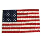 American USA Flag 90 X 150cm Knitted Polyester Single Reverse Indoor Outdoor