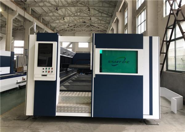 Quality IPG Fiber Laser Cutting Machine , CNC Laser Steel Cutting Machine for sale