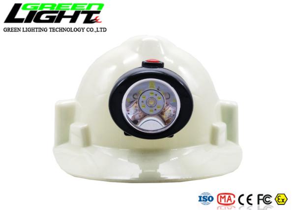 Buy cheap 2.8Ah 3.7V 0.65W 4000LUX Underground Mining Cap Lamps from wholesalers