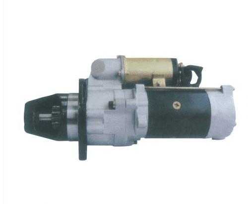 Komatsu Sliding Armature Nikko Starter Motor 13T Silver Color Copper Material