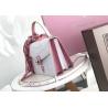 Buy cheap Cowhide Flip Open Ladies Waist Bag , 18cm Cross Body Chain Bag from wholesalers