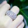 Buy cheap 925 Sterling Silver Princess Tiara Crown Sparkling Love Heart CZ Rings for Women Engagement Jewelry Anniversary from wholesalers