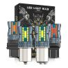Buy cheap Waterproof 12V 1156 3030 24LED+2COB Brake Turn Signal Lights 3156 Dual Color Led Bulb from wholesalers