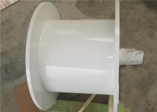 Buy cheap Q355D Marine Crane Fiting Cable Winding Drum 546mm Covered With Zinc And Paint from wholesalers
