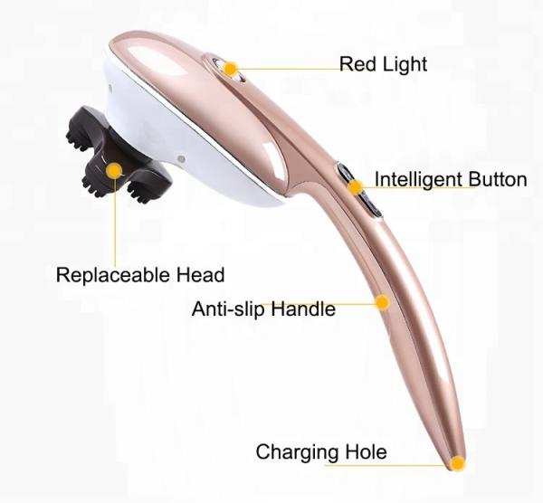 Buy cheap Golden 6 Massage Speeds Rechargeable Magic Wand Massager For Vibration Massage from wholesalers