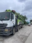 A 63-meter concrete pump truck of Zoomlion Heavy Industry installed with