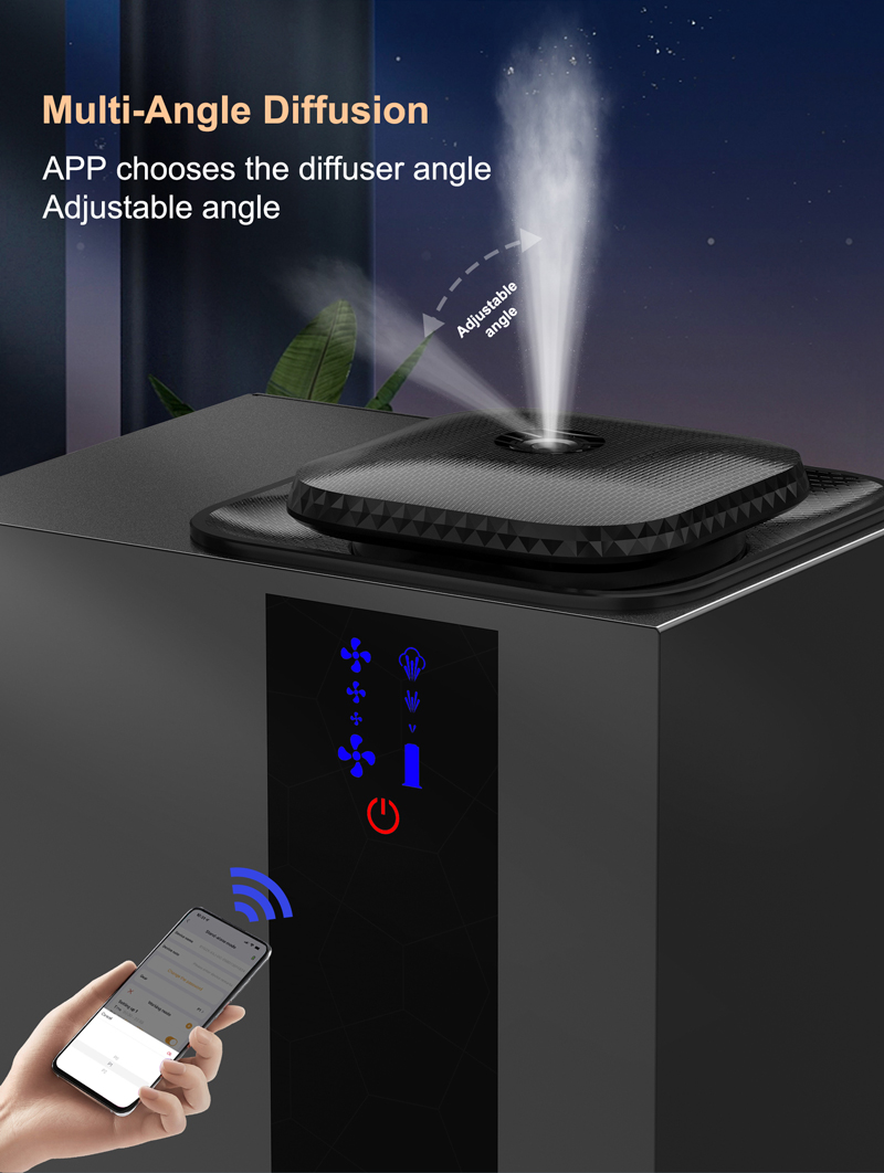 Household Smart Luxury Scent Diffuser Humidifier Essential Oil Aroma Diffuser