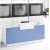 Buy cheap Modern office furniture baking paint company front desk refused reception desk from wholesalers