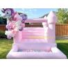 Buy cheap Customized Inflatable Pink Bounce House Castle With Slide For Kid from wholesalers
