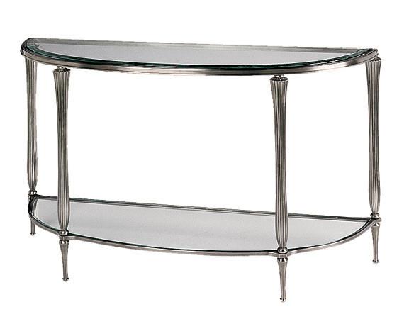 Buy cheap Stainless Steel Console Table Iron Tempered Glass Long Narrow Console Table from wholesalers