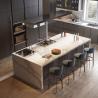 Buy cheap Custom Solid Wood Cupboard Cabinetry Set Luxury Kitchen Cabinets For Villa from wholesalers