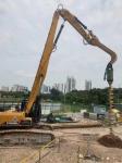 Q355B Material Excavator Vibro Hammer For Pile Driving CE Approval Pile driving