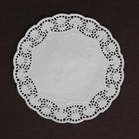Buy cheap white round paper doilies product