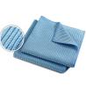 Buy cheap Blue Microfiber Cleaning Towels Superpol Structure Car Cleaning Cloth from wholesalers