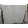 Buy cheap Crystal White Marble Bathroom Countertops , Marble Stone Flooring Environmentally Friendly from wholesalers