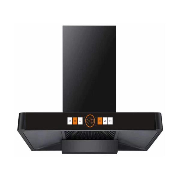 Buy cheap Kitchen Black Stainless Steel Range Hood 90cm CCC Certificated from wholesalers