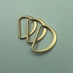 Euro Backpack Gloden Metal D Ring Buckle For Bag Fashion Accessories