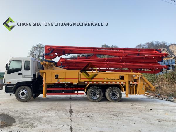 Buy cheap In 2009 Re Manufactured Used Concrete Pump Truck Putzmeister 36 Meter from wholesalers