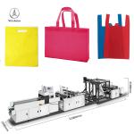 Non woven bag making machine 20-120pcs/min D-Cut bag machine 15KW 220V