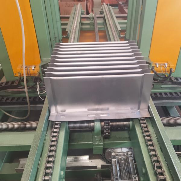 Buy cheap Automatic TIG Welding Corrugated Fin Forming Machine 3 - 4 Fins/Min from wholesalers