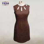 Fashionable normal bodycon women's slim fit casual dresses ladies high fashion