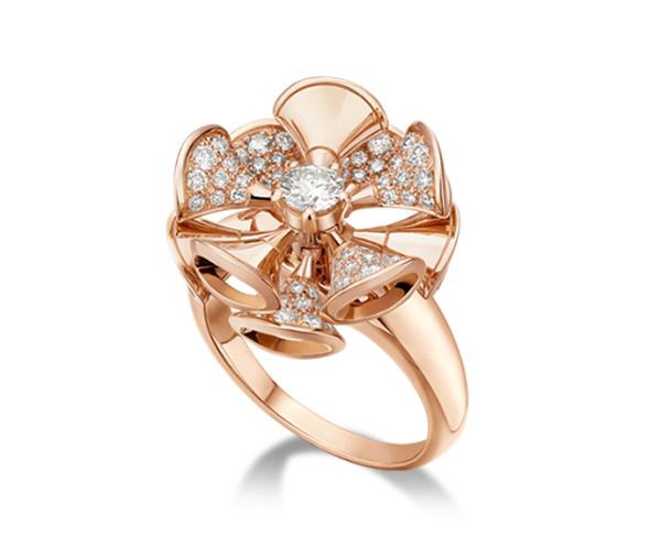 Buy cheap Wholesale 18K Yellow Gold Ring DIVA Dream Gold Diamond Rings -350742 from wholesalers