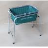 Buy cheap Green Color W215mm L285mm Wire Basket for Bathroom,Kicthen With Handles，Base,Cloth Bag from wholesalers