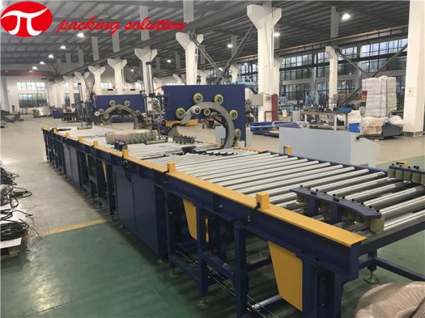 Fully Automatic Horizontal Stretch Wrapper 20-90r/Min 380V 50HZ With Motor
