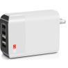 Buy cheap White USB Wall Charger 60W 100V-240V Fast Charging Fireproof ABS PC Case from wholesalers