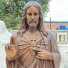 Buy cheap Bronze Christ Jesus Statues Marble Metal Brass Christian Religious Life Size Catholic Casting Outdoor Church from wholesalers