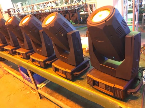 Buy cheap 350W 17R IP20 Wash Spot Moving Head Light Customized For Wedding / Event / Bar from wholesalers