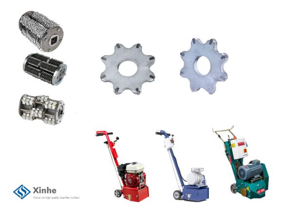 Buy cheap Flat Face 8 Points Scarifier Cutters, Concrete floor planers parts & Accessories With Wide Teeth from wholesalers