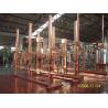Buy cheap Pub Hotel Micro Beer Brewing Equipment 500l Red Copper Brew Kettle Steam Heating from wholesalers