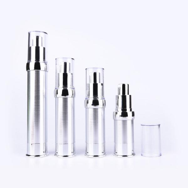 Buy cheap Clear Cap Airless Pump Bottles 15ml 20ml 30ml Cosmetic Pump Bottle HJ-107B from wholesalers