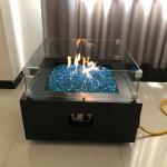 Buy cheap Outdoor Rectangular Wood Burning Fire Pit 400mm from wholesalers