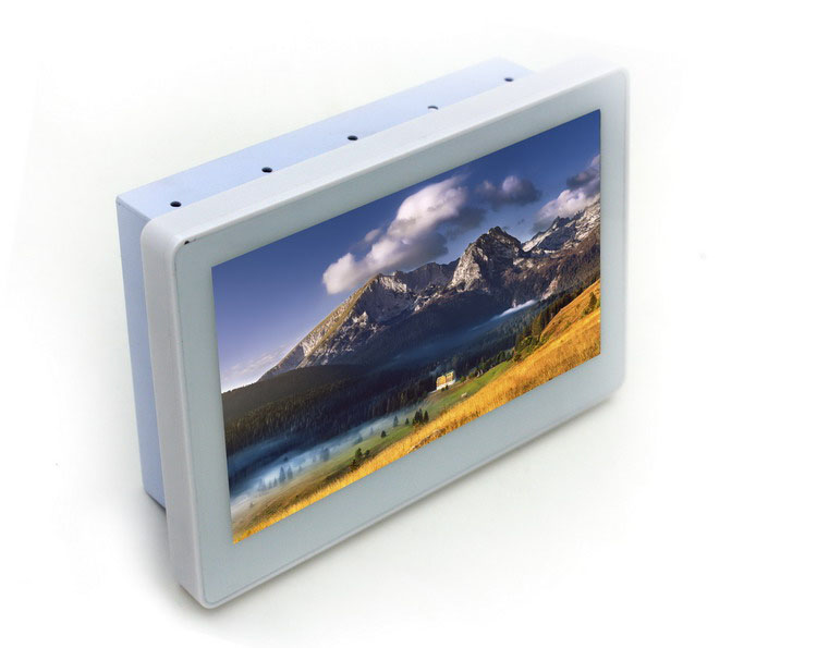 7" Home Automation Wall Mount Tablet PC With POE Inwall Mount Bracket Iridium Certified