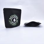 Aluminized Foil Mylar ziplockk Bag Smell Proof Plastic Packaging For weed