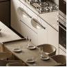 Buy cheap Villa Wood Grain Complete Sets Modern Designs Solid Wood Kitchen Cabinet Sets from wholesalers