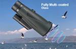 22mm Eyepiece Cell Phone Monocular 12x56 High Index Bak4 Prism Optics