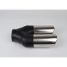 Buy cheap Carbon Fiber 60mm Inlet 90mm Outlet Dual Exhaust Muffler Tip from wholesalers