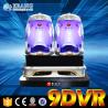 Buy cheap Electric Rotating 3 Seat 9D VR Movie Theatre Seating Interactive Simulator from wholesalers