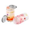 Buy cheap Transparent Plastic Soda Drink Can 350ml With Aluminum Lid from wholesalers